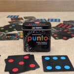 Contenido de Juego de bolsillo en lata de metal, Punto
