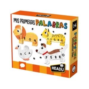 Caja de Mis primeras palabras, 12 puzzles para aprender a leer