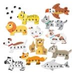 Puzzles incluidos en Mis primeras palabras, 12 puzzles para aprender a leer