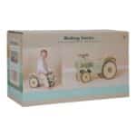 imagen de la caja, el packaging del Correpasillos andador tractor de madera de Little Dutch