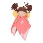 imagen de portada de el Doudou hada Evi Fairy Garden con su vestido rosa y sus alas amarillas