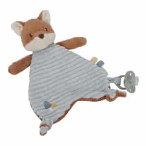 Doudou zorro de peluche y texturas Forest Friends de Little Dutch