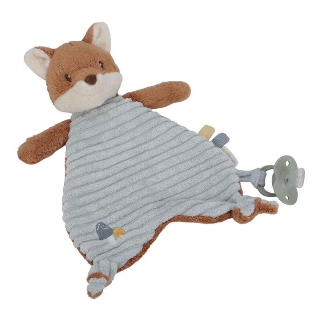 Doudou zorro de peluche y texturas Forest Friends de Little Dutch Doudou zorro de peluche y texturas Forest Friends de Little Dutch