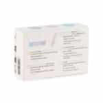 Parte trasera de la caja del Pack de 3 pintauñas esmaltes al agua Frozen sweets