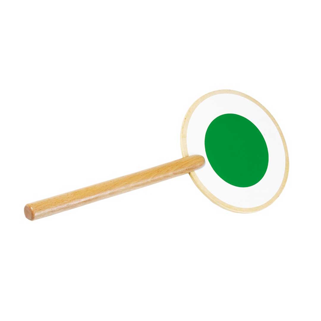 Paleta de señalización de tráfico de Goki imagen de la Paleta de señalización de tráfico de Goki por el lado donde la señal tiene círculo verde