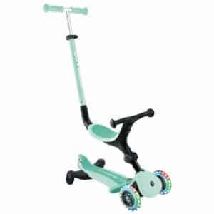 imagen de portada del Patinete evolutivo Globber menta con luces 360 grados
