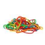 imagen de los cordones de diferentes colores que se incluyen