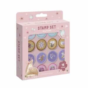 Caja de Sellos para estampar Fairy Garden de Little Dutch