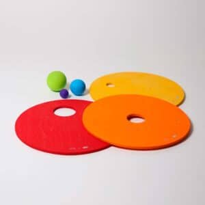 imagen de portada de los Discos y bolas rodantes Grimm´s para bloques Stapelstein
