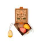 imagen del packaging de la Caja de adornos huevos de Pascua Sunrise Eggs de Grapat