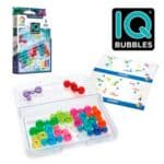 imagen de la caja y el producto IQ Bubbles juego de lógica para 1 jugador de Smart Games