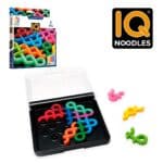 imagen de la caja y el producto del IQ Noodles juego de lógica para 1 jugador de Smart Games