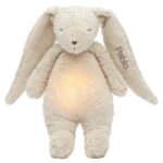 Peluche conejo Moonie con el nombre personalizado en la oreja
