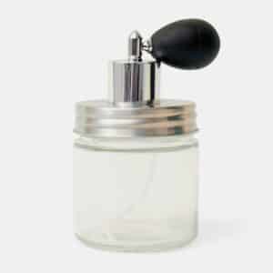 Foto del tarro de perfume con pulverizador
