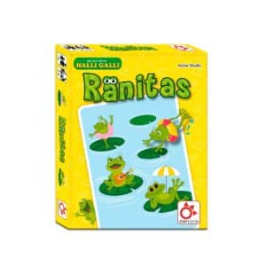 imagen de portada de la caja de Ranitas juego para clasificar números de Mercurio