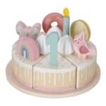Foto de la Tarta pastel de cumpleaños Little Dutch con la vela 1