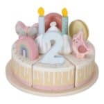 Foto de la Tarta pastel de cumpleaños Little Dutch con la vela 2