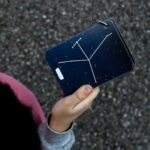 imagen de un niño con Fíjate Constelaciones del hemisferio norte Guía para iniciarse