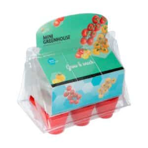 imagen de portada del Kit de cultivo de tomates Cherry en mini invernadero