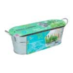 imagen de portada del Kit de cultivo de hierbas para cocinar en cuenco de metal