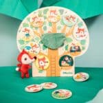 imagen del Árbol magnético de madera Mi día de Lilliputiens