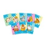 imagen de las cartas del Taco Gato Waterproof juego de rapidez visual de Lúdilo