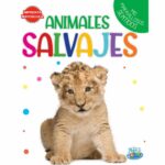 Imagen de portada del Libro sensorial de texturas Animales Salvajes