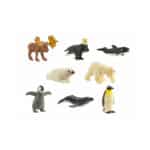 Miniaturas mix de animales del ártico de Mundo Safari