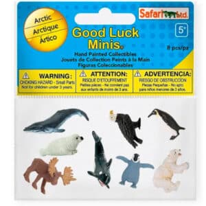 Miniaturas mix de animales del ártico de Mundo Safari
