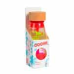 imagen del packaging de la Botella sensorial flotante espiral rosa de Petit Boum