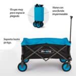 imagen de las características del Carrito plegable con ruedas de Micro