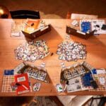 imagen de un partida del juego The Key Fuga de la prisión Strongwall de Haba