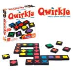 imagen de la caja y el Juego de estrategia Qwirkle de Lúdilo
