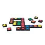 imagen de las piezas del Juego de estrategia Qwirkle de Lúdilo
