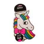 imagen de portada del Libro de pegatinas para crear postales unicornio de Omy