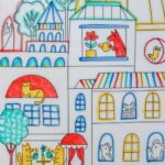 imagen de los dibujos del Tapete de silicona con 4 rotuladores para colorear Diversidad
