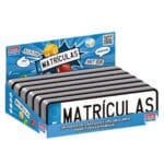 imagen del expositor de Matrículas juego de cálculo y vocabulario de Falomir