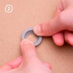 imagen del paso 2 para hacer la rueda con el set de rodamientos