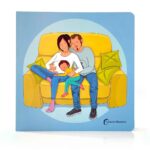 Imagen de portada de El nacimiento de la hermana, cuento ilustrado infantil