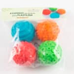 Imagen de la bolsa de las Esferas con texturas para plastilina