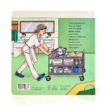 Imagen de contraportada de Hora de la comida, cuento ilustrado infantil