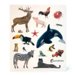 Imagen de portada de Libro grande de fotografías, Animales de Nowordbooks