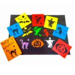 Imagen de dibujos de Plantillas de halloween lavables