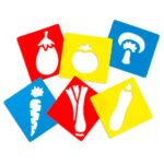 Imagen de portada de Plantillas de verduras lavables