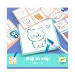 imagen del packaging del Eduludo dibujar paso a paso animales bebés de Djeco