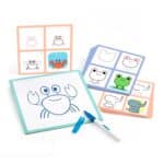 imagen del contenido del Eduludo dibujar paso a paso animales bebés de Djeco