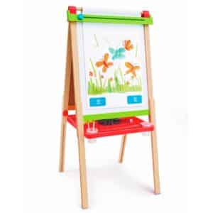imagen de portada de la Pizarra caballete de pintura regulable en altura de Hape