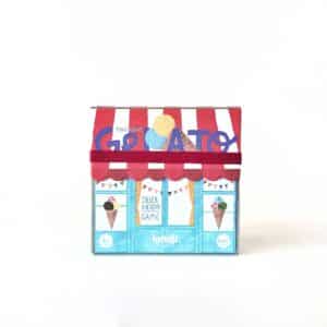 imagen del packaging del Juego de observación y rapidez Gelato de Londji