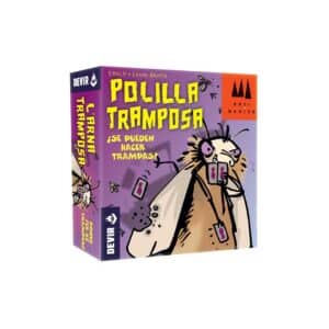 imagen del packaging del Juego de rapidez y trampas Polilla Tramposa de Devir