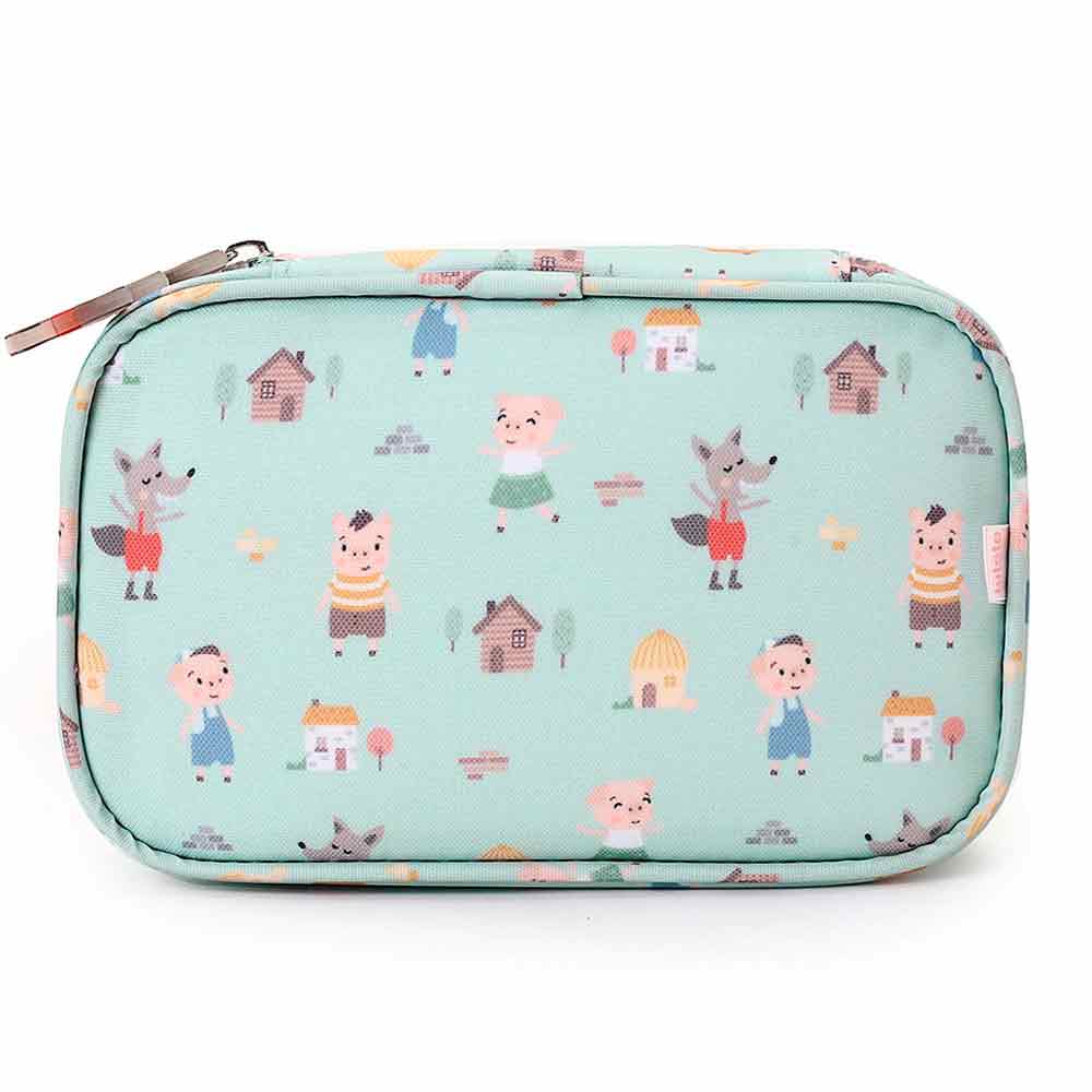 Bolsa infantil multiusos colección Los tres cerditos Imagen de portada de Bolsa infantil multiusos colección Los tres cerditos